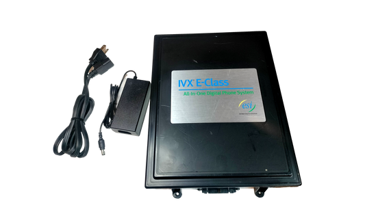 ESI Communications IVX S Class Digital Phone System Powers On - AS-IS