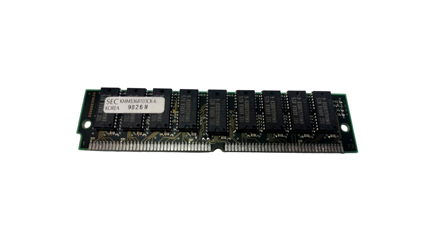 SEC 32MB KMM5328104CK-6 SIMM 60ns NON-ECC