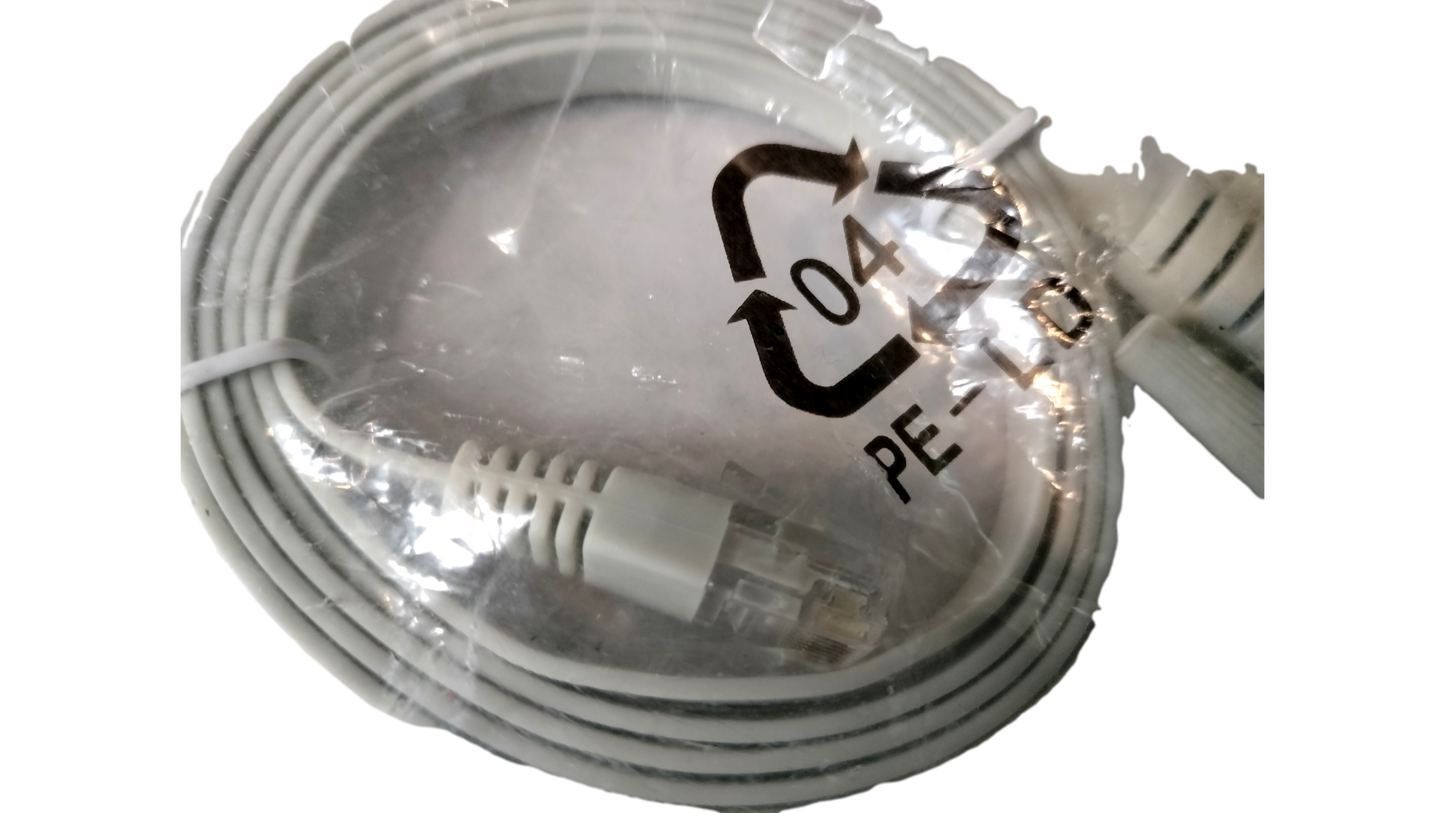 FLAT FLAT 9 Pin Serial to RJ45 Ethernet Cable Lead for Ingenico Card Machine 200-000052-50