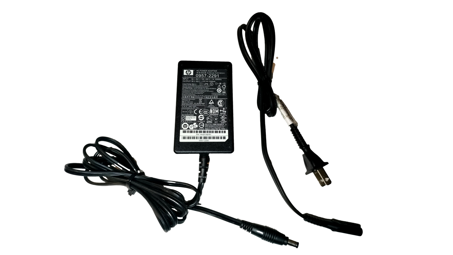 Genuine HP 12V 1.25A  Power Adapter 0957-2291