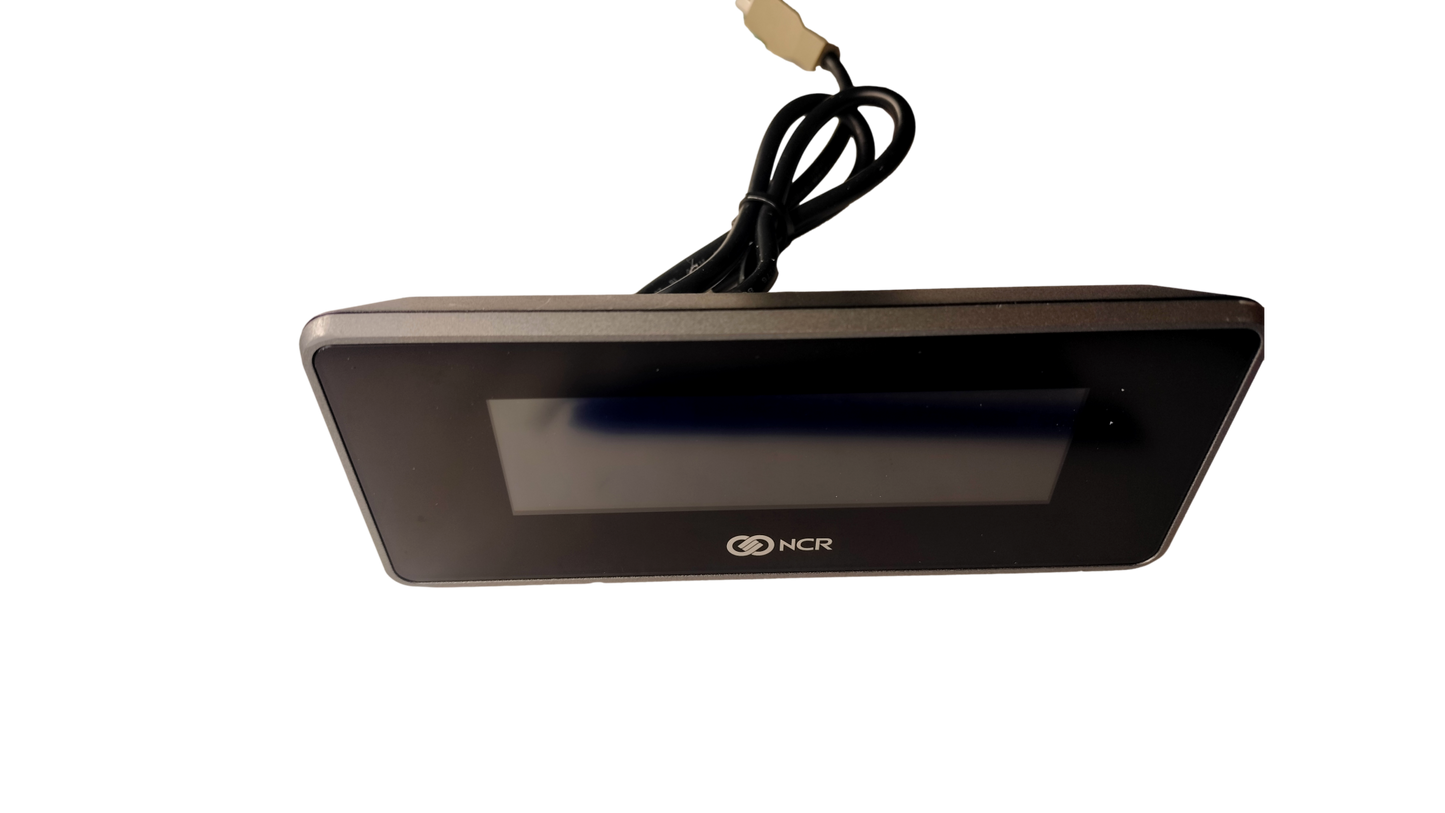 NCR RealPOS XR7 7702 Customer Display & Stand