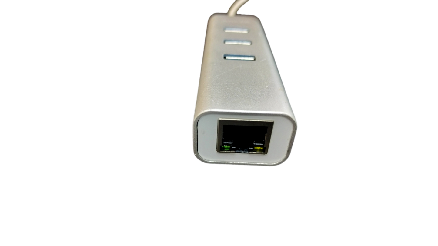 Anker 3-Port USB 3.0 Hub 10/100/1000 Gigabit Ethernet Converter A7514