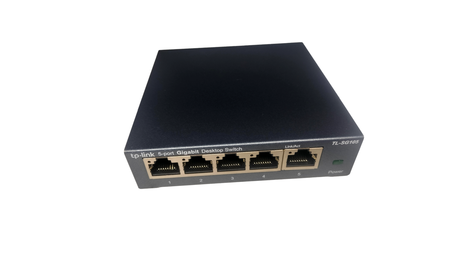 TP-Link TL-SG105 5-Port Gigabit Desktop Switch