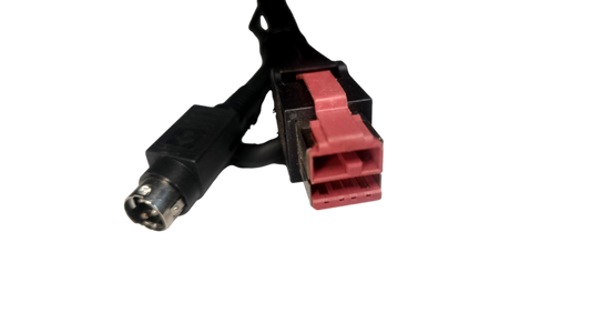 24V Powered USB to DIN 3 Pin 3P 3ft Power Cable for POS System Scanner Printer