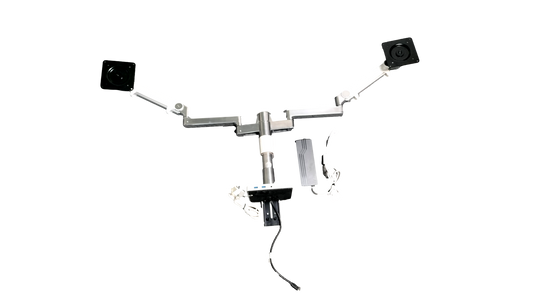 Humanscale M/Connect 2 Desktop Dual Monitor Arms With Base No Dock