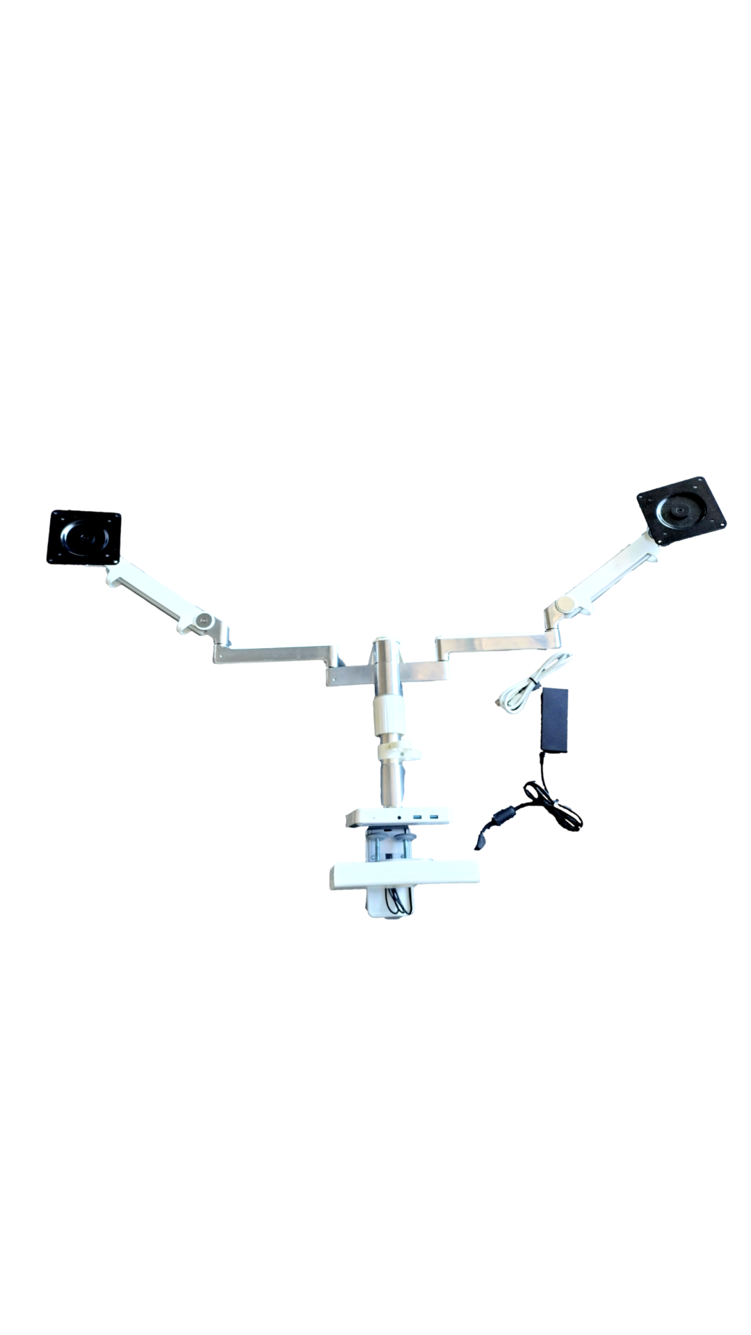 Humanscale M/Connect  Desktop Dual Monitor Arms With Dock