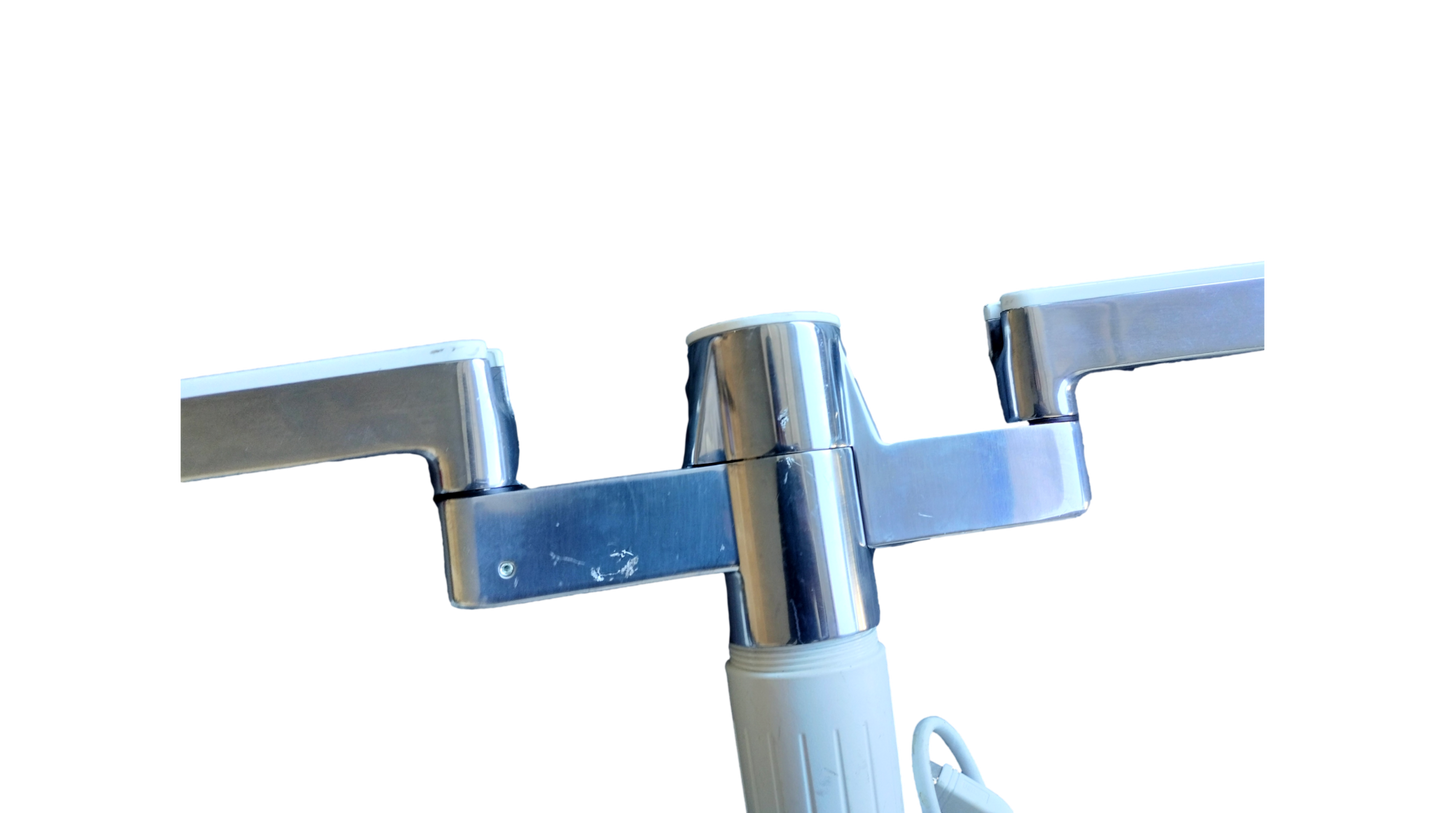 Humanscale M/Connect  Desktop Dual Monitor Arms With Dock #2