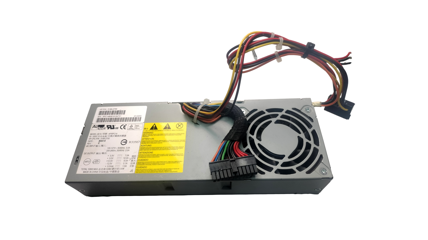 HP Pavilion Slimline S7617c AC/Bel API5PC14 108w ATX Power Supply 5188-2755