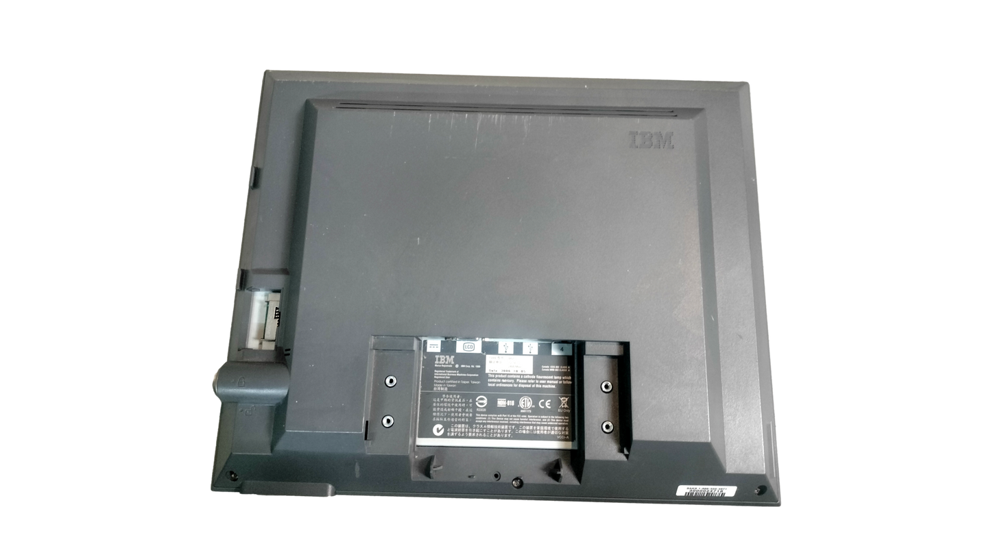IBM POS 4820 15" Infrared Touchscreen Monitor Display With Mount