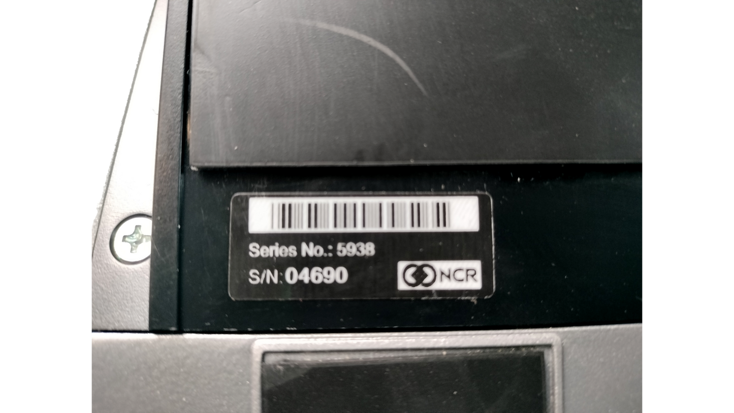 NCR 5938-0001-9001 Credit Card Reader & Signature Pad