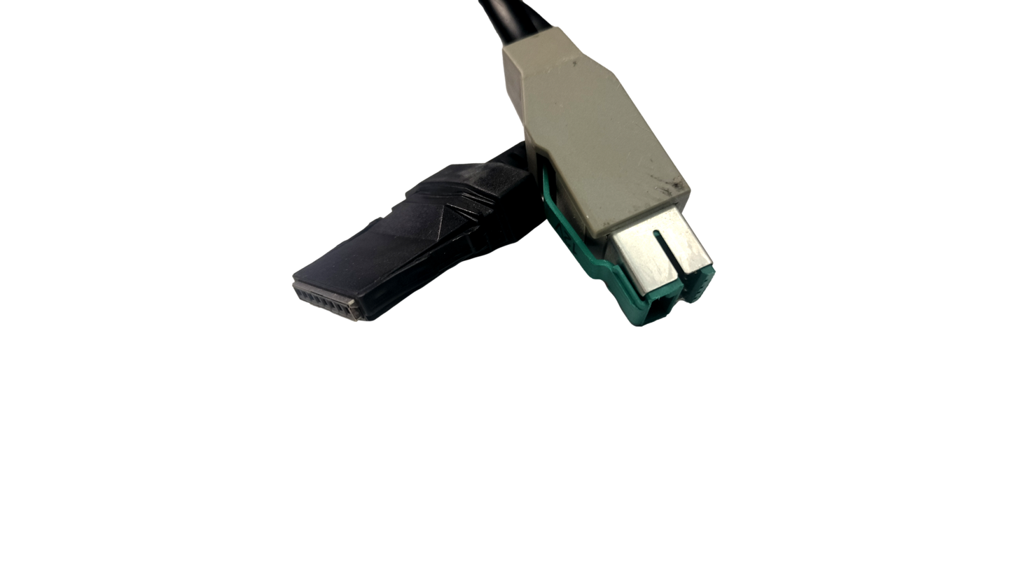 NCR 1432-C477-0005 Cable, Powered 12V USB to 1X8 Latch-n-Lock 497-0504891