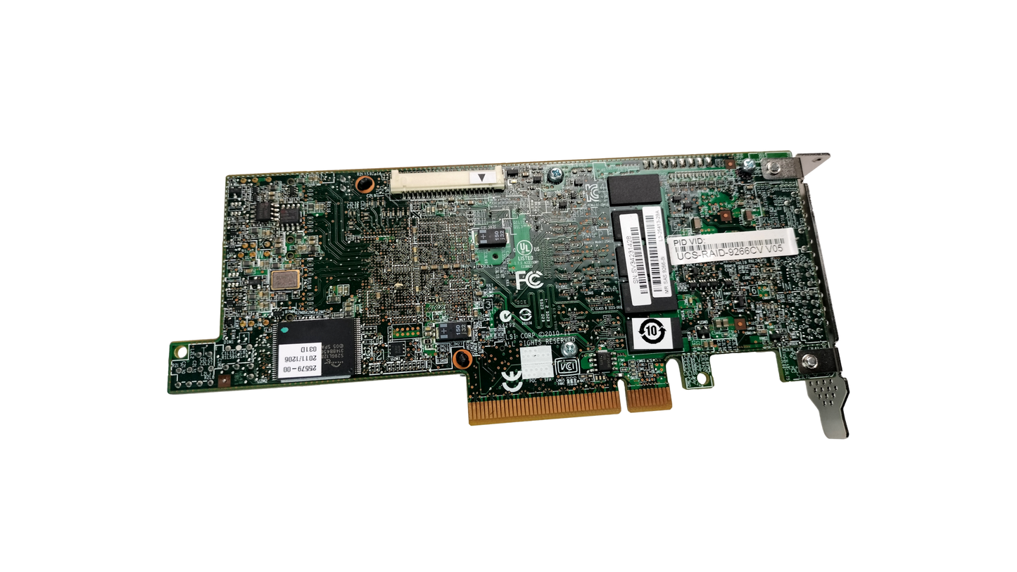 LSI Logic MegaRAID SAS ucs-raid-9266cv 8i 8Port Internal 1GB SATA/SAS Controller Card