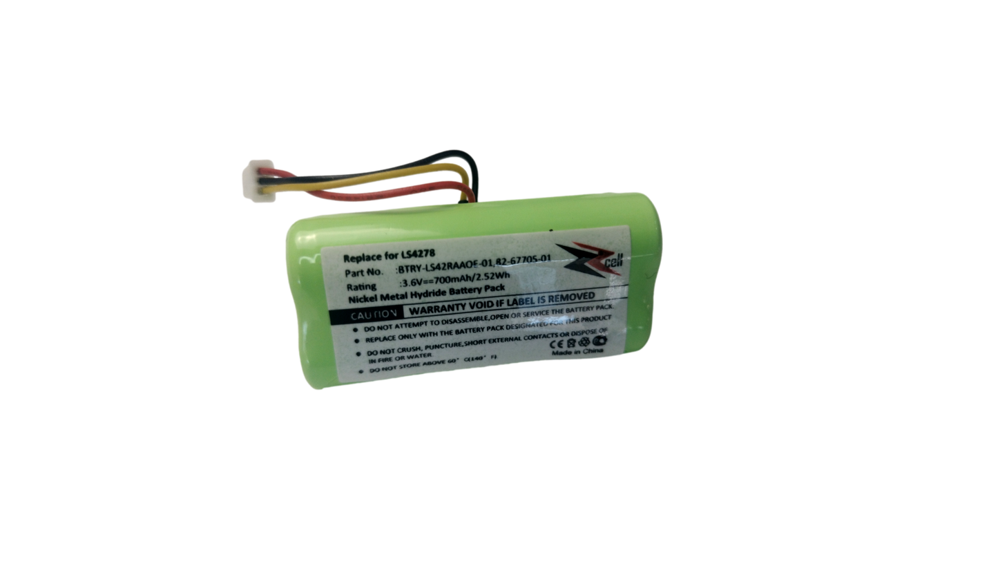 3.6V Battery for Motorola Symbol LS4278 Barcode Scanner LS42RAAOE-01