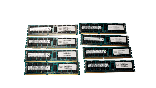 LOT OF 8 Hynix HMT31GR7CFR4A-PB 8GB (64GB) PC3L-12800R Server Memory Cisco 15-13637-01