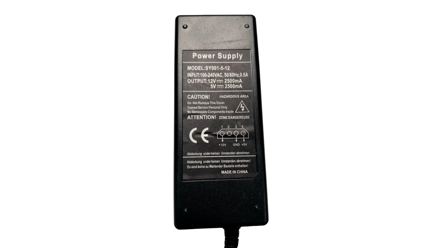 SY001-5-12 4 Pin Molex Power Supply