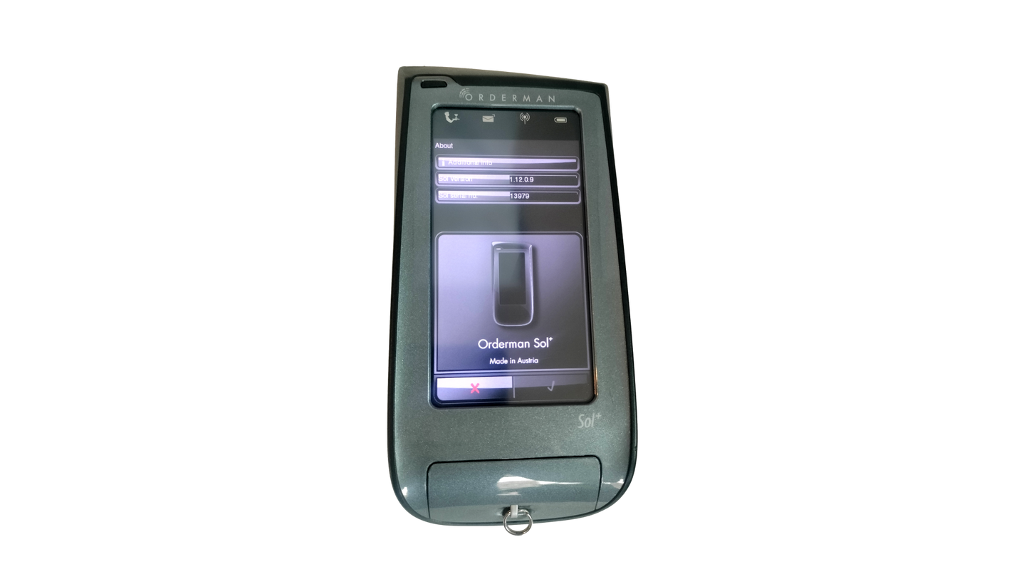Orderman Sol+ 501-209 with Base Station 500-457