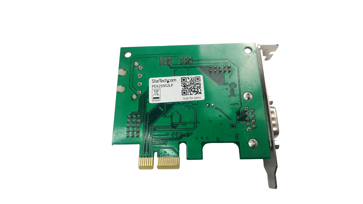 Startech.com 2 Port PCIe RS-232 Serial Card Low Profile PEX2S952LP