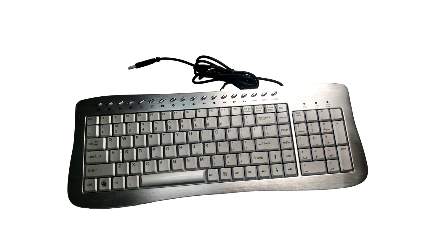 Rain Computers Aluminum Keyboard