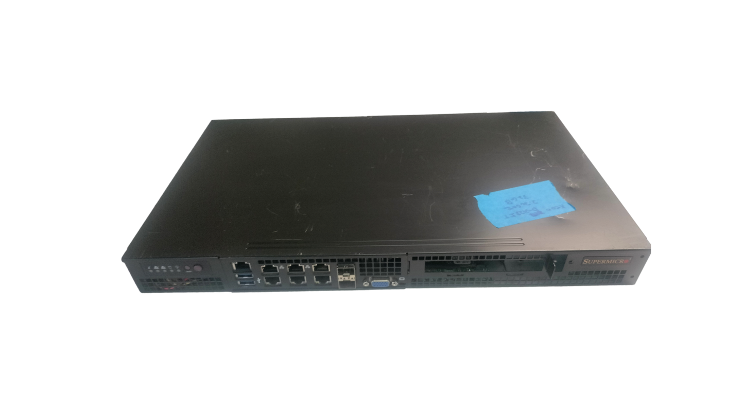 Supermicro 505-2 SYS-5019D-4C-4N8TP Xeon D-2146NT 32GB RAM 1U Server