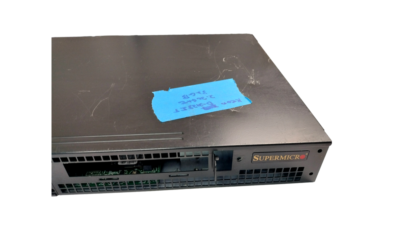 Supermicro 505-2 SYS-5019D-4C-4N8TP Xeon D-2146NT 32GB RAM 1U Server