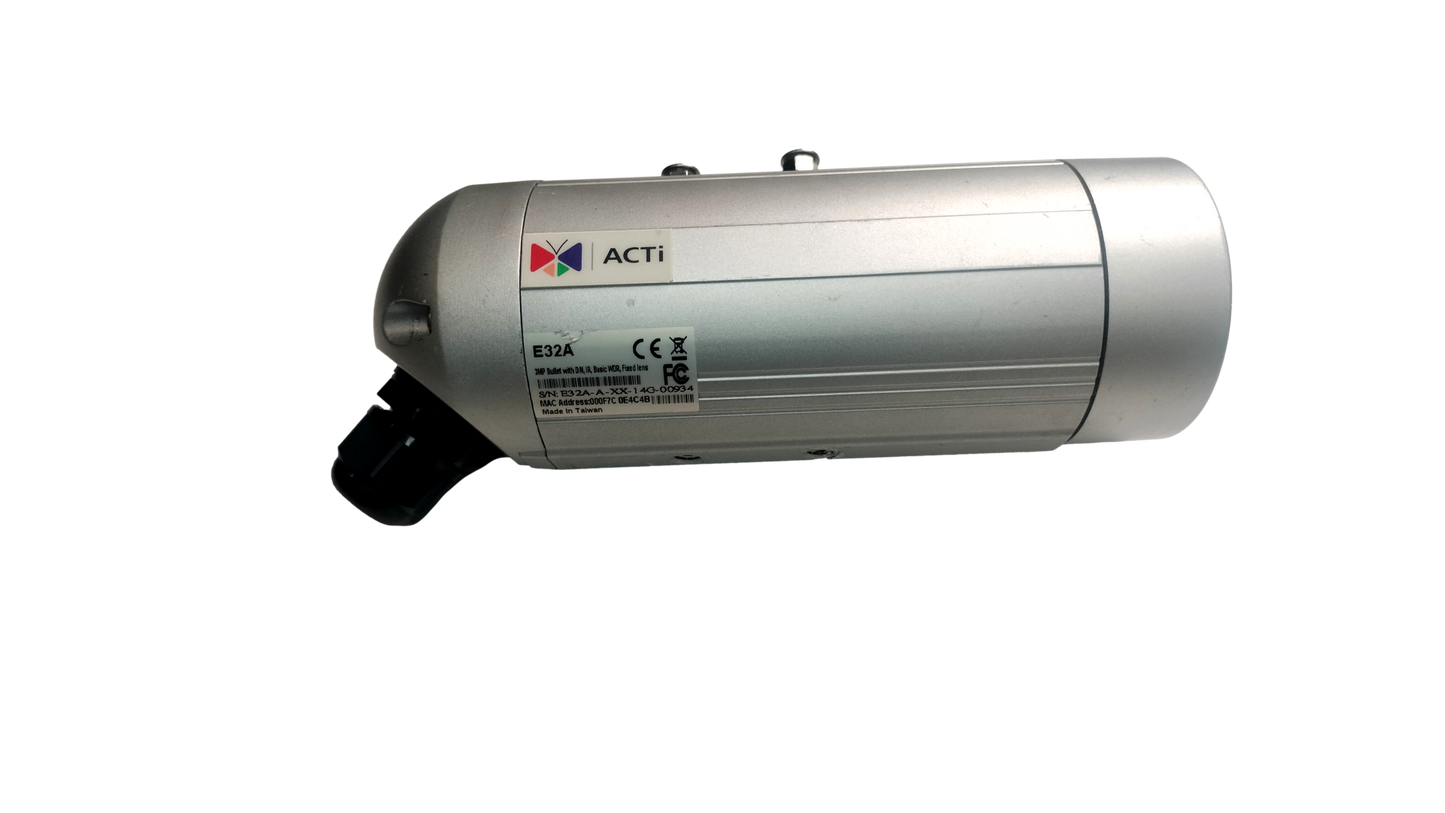 ACTi E32A POE Outdoor Bullet Camera with Mount
