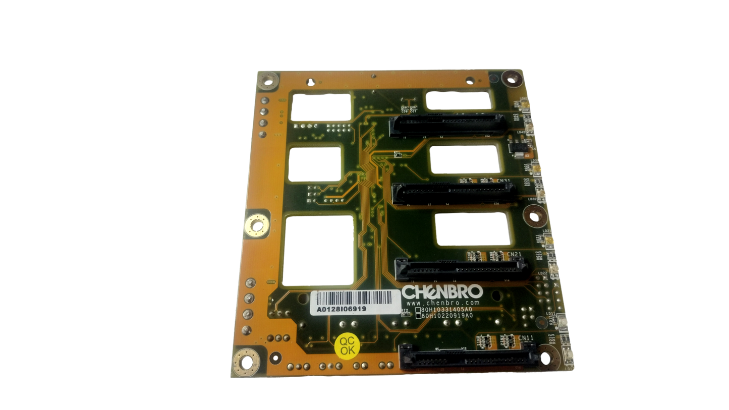 Chenbro 80H10220919A0 Server 4-Port SAS/SATA Backplane Board