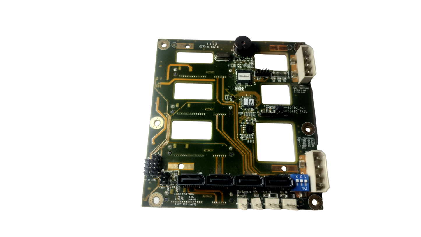 Chenbro 80H10220919A0 Server 4-Port SAS/SATA Backplane Board