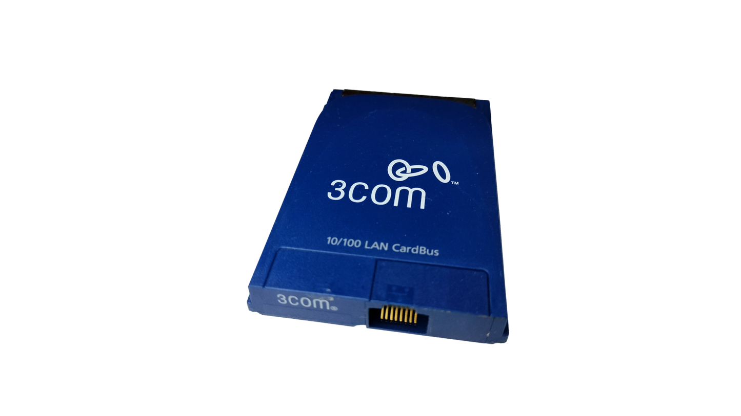 3Com 10/100 LAN CardBus Model 3C3FE575CT P/N: 16-0634-000