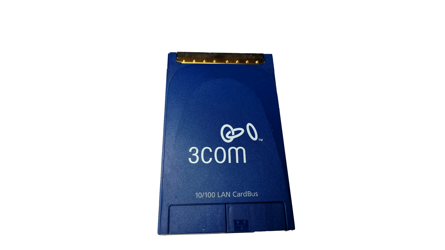 3Com 10/100 LAN CardBus Model 3C3FE575CT P/N: 16-0634-000