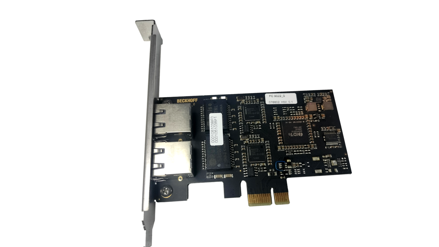 BECKHOFF FC9022 DUAL ETHERNET CARD