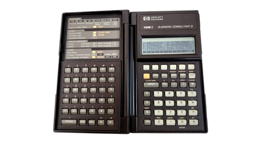 HP 19B II Business Consultant II Calculator Tested New Batteries