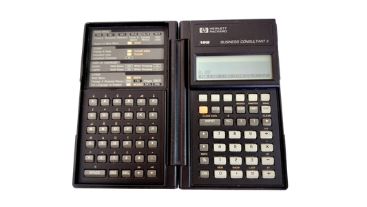 HP 19B Business Consultant II Calculator Tested New Batteries