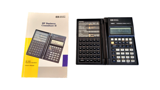 HP 19B II Business Consultant II Calculator Tested New Batteries