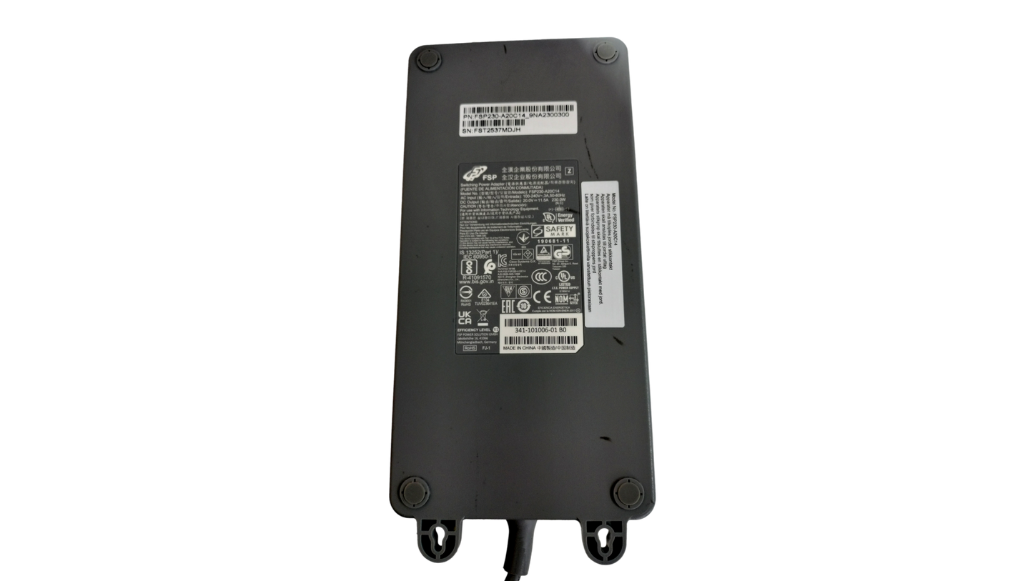 FSP GROUP 230W Watts FSP230-A20C14 20V 11.5A 100~240V Power Adapter Gray