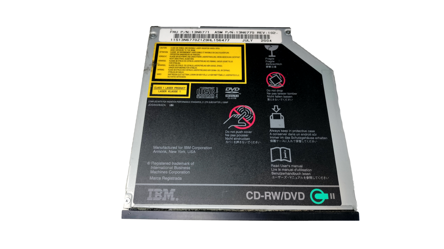 IBM  Thinkpad CD-RW/DVD-ROM Combo II Ultrabay Slim Drive 13N6771 13N6770