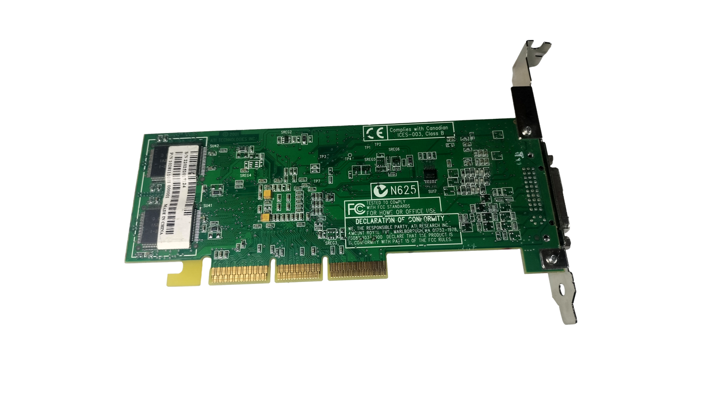 Dell 109-81100-02 ATI Radeon 7000 VE 32MB DVI AGP DDR Graphics Card 3X905