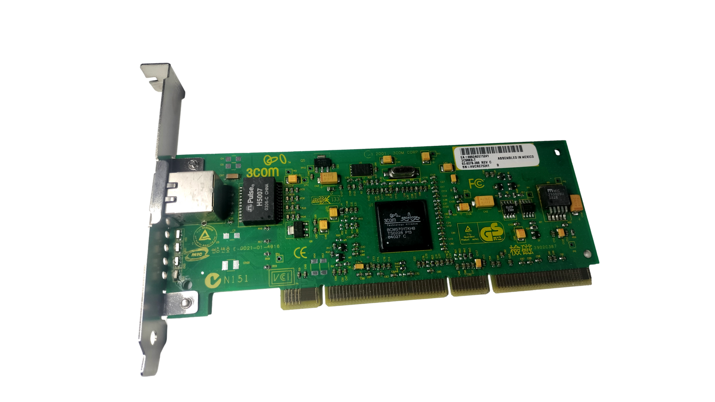 3COM GIGABIT SERVER NETWORK INTERFACE CARD 3C996B-T