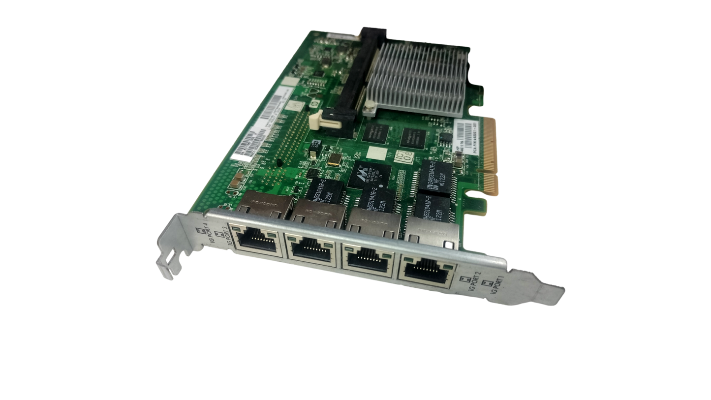 HP Quad Port PCIe Gigabit Server Adapter P/N 468001-001