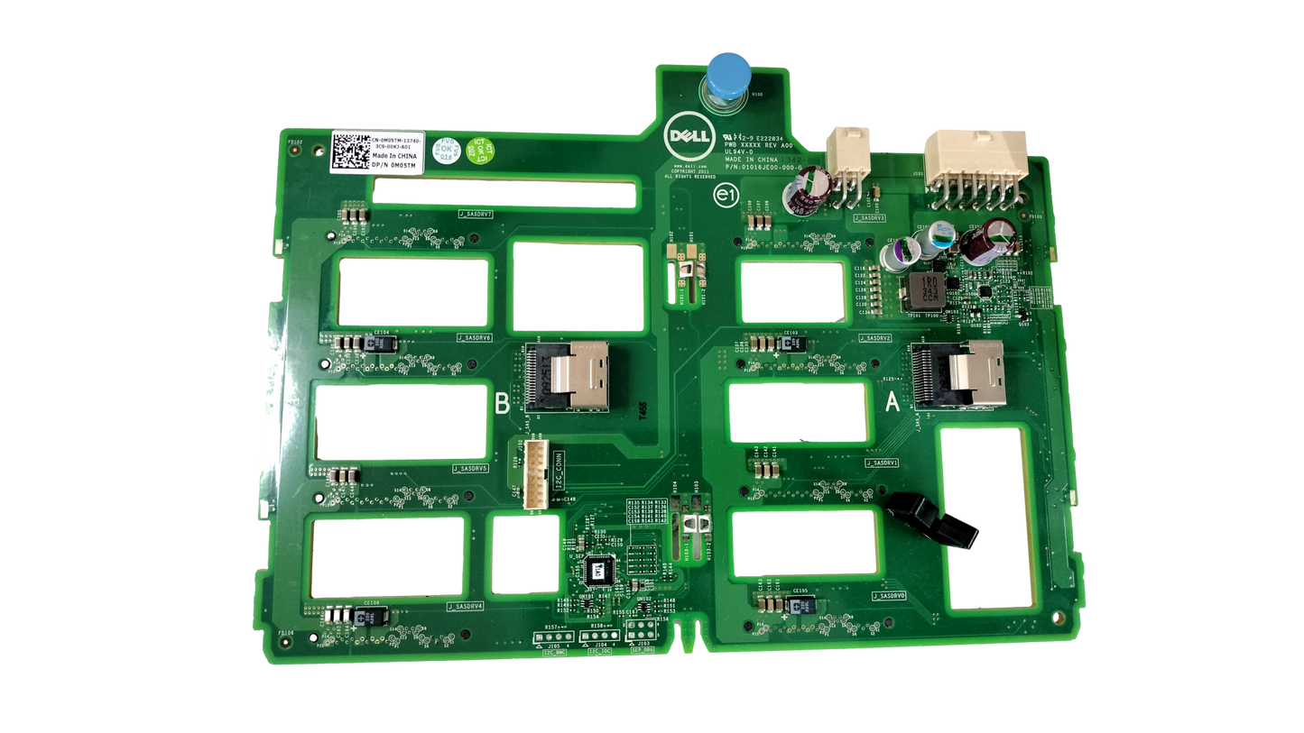 Dell PowerEdge T320 / 420 / 620  8x 3.5" SAS Backplane M05TM