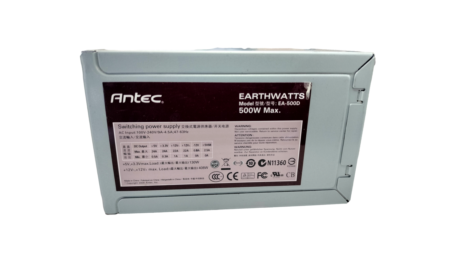 Antec EarthWatts EA-500D 500 Watt Power Supply