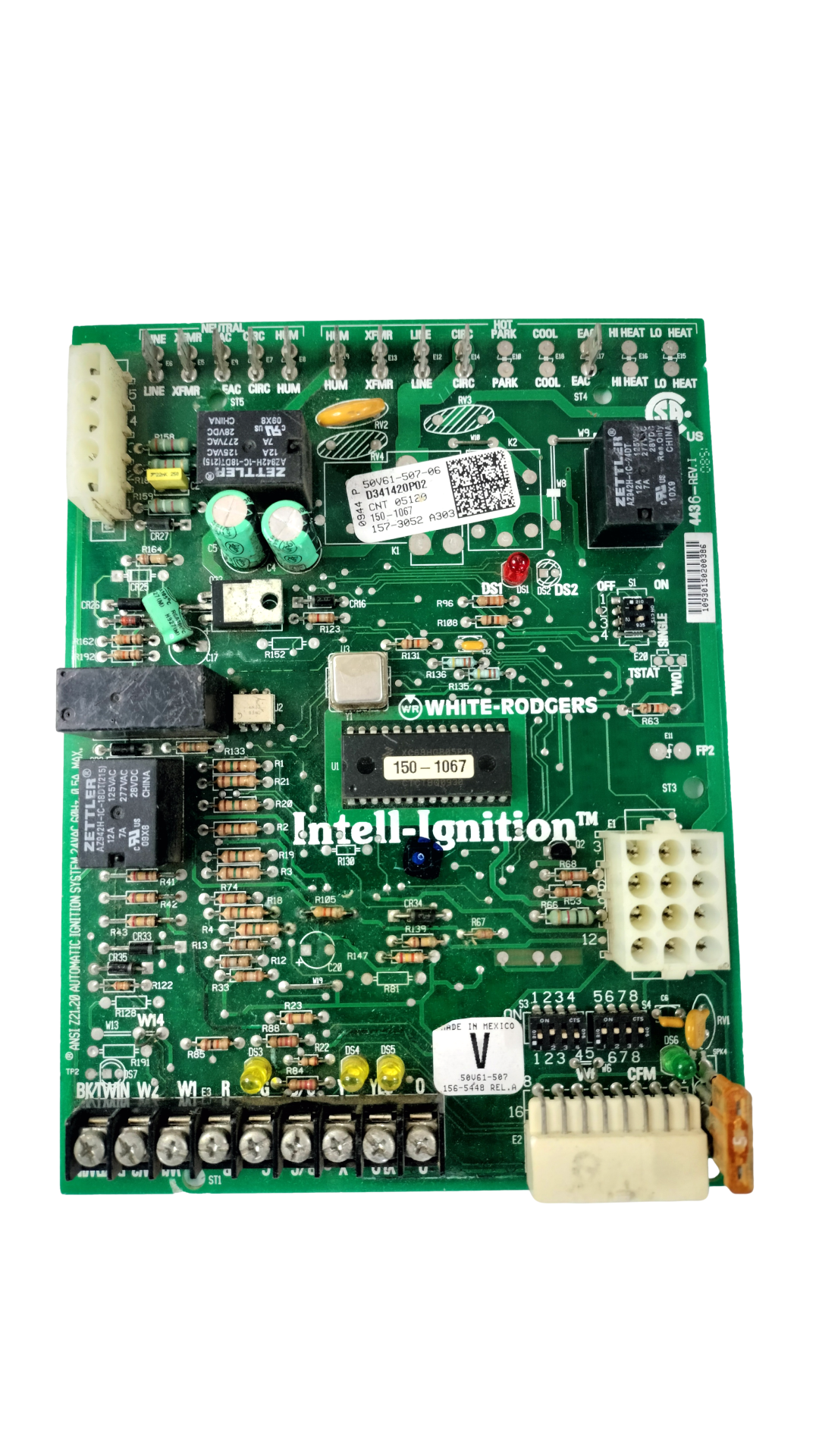 Intell-Ignition D341420P01 White Rodgers 50V61-507 Control Board CNT 05120
