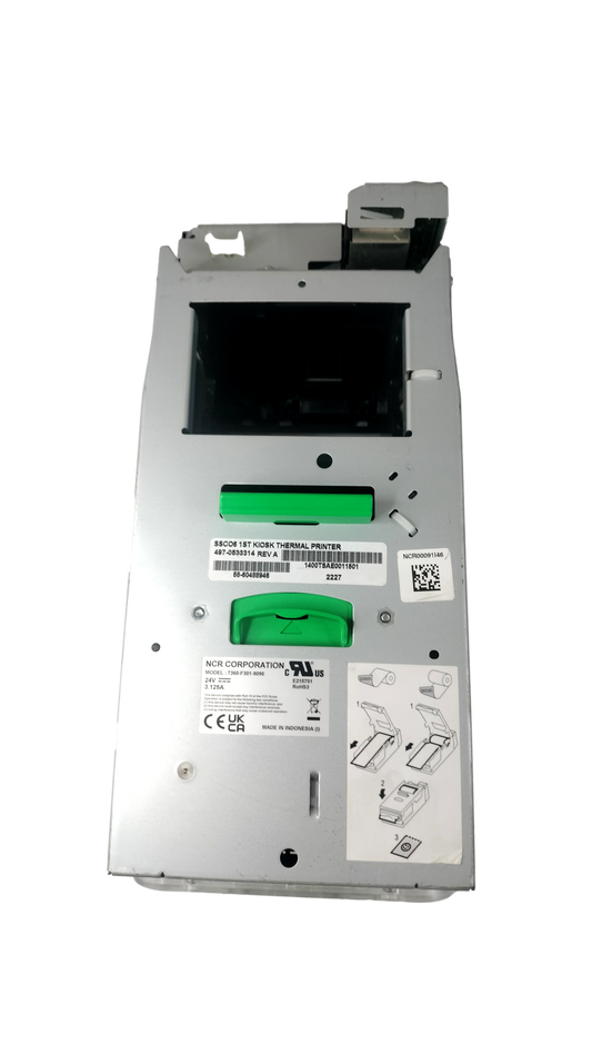 NCR 7360-F301-9090 SSCO6 Fast Lane Self Serv Checkout Kiosk Thermal Printer