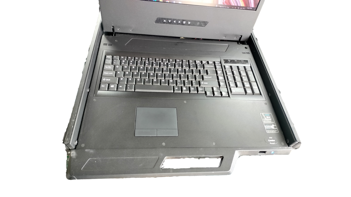LCD1U17-30-N-2P  17" Rackmount LCD Keyboard KVM