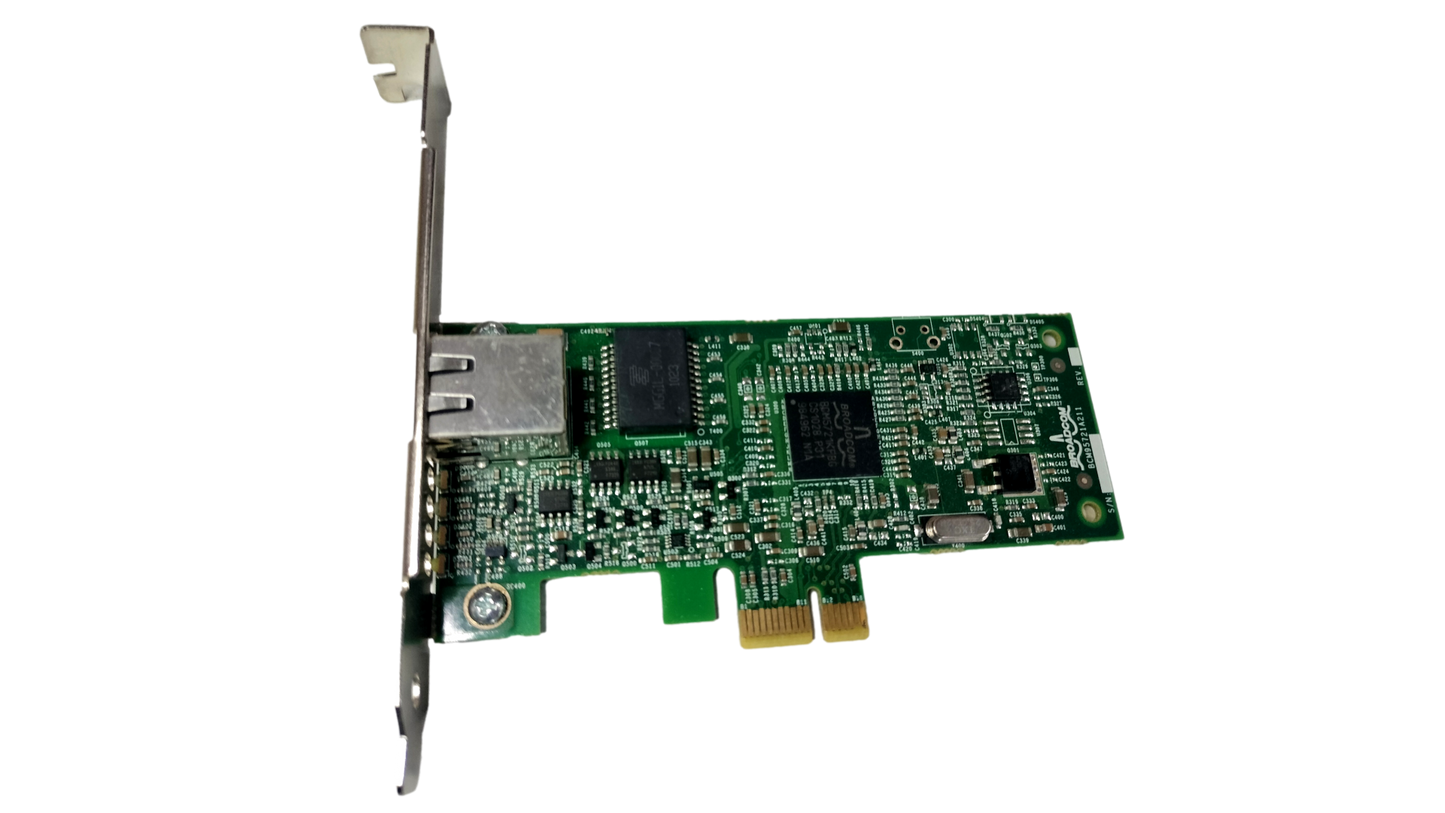 Broadcom E-G021-04-2613(B) BCM95721A211 PCI-E Network Card (Full Bracket)