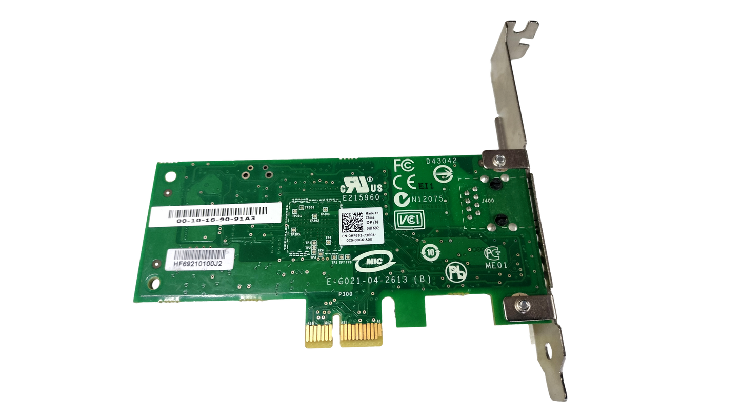 Broadcom E-G021-04-2613(B) BCM95721A211 PCI-E Network Card (Full Bracket)