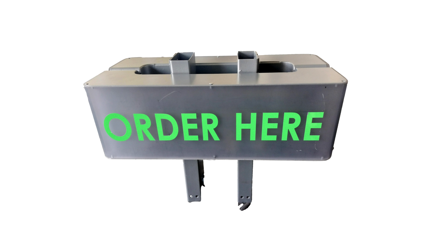 NCR Order Here Sign Top