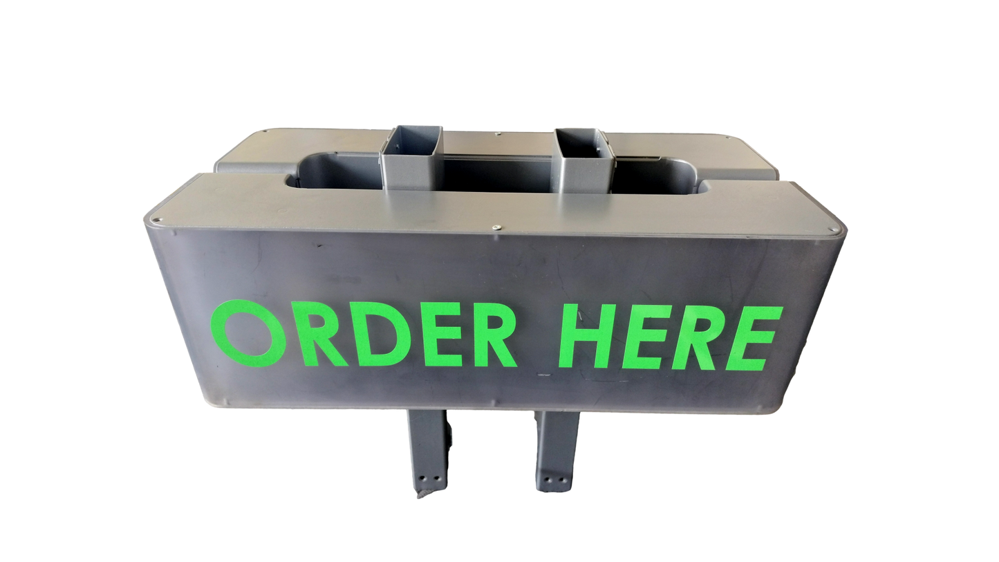 NCR Order Here Sign Top