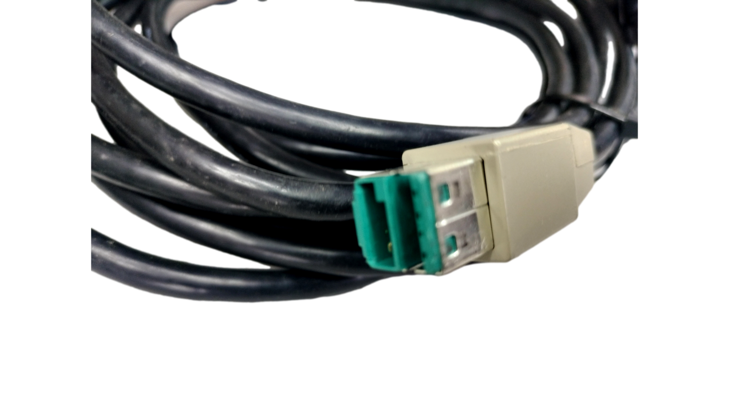 NCR 1432-C477-0013 Powered 12V USB to 1X8 Latchnloc 1.3 meter (4.26 feet)