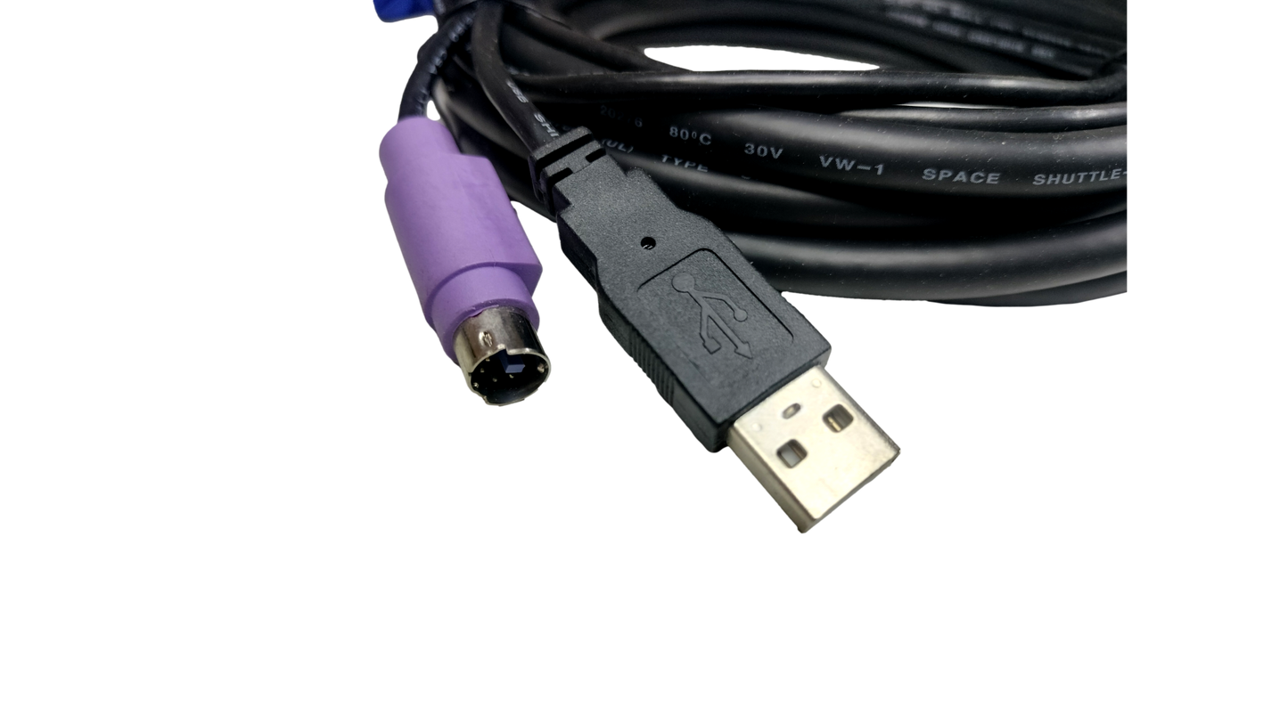 TRIPP LITE 10ft KVM Switch Cable Kit P780-010 USB/PS2 B040/B042 Series
