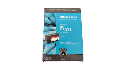 Office Depot Ink Cartridge Compare to HP950XL CN045N